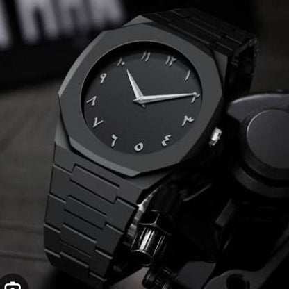 Aura Quartz Watch Black