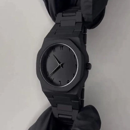Aura Quartz Watch Black