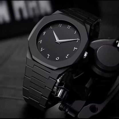 Aura Quartz Watch Black